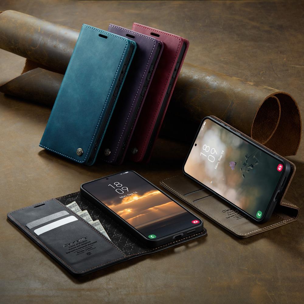 RFID Leather Flip Case for Samsung Galaxy A17 A07 A06 A16 A26 A36 A56 A 17 16 26 36 56 5G 4G 2025 Luxury Cover Magnet Book Funda