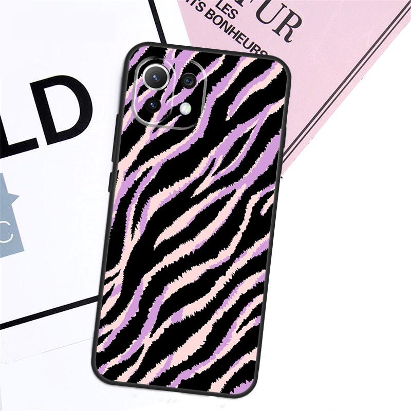Animal Pattern Zebra Print Case For Xiaomi 15T Pro 14T 13T 17 Pro Max 14 15 Ultra POCO X7 X5 X6 F5 F6 F7 F8 Pro Cover