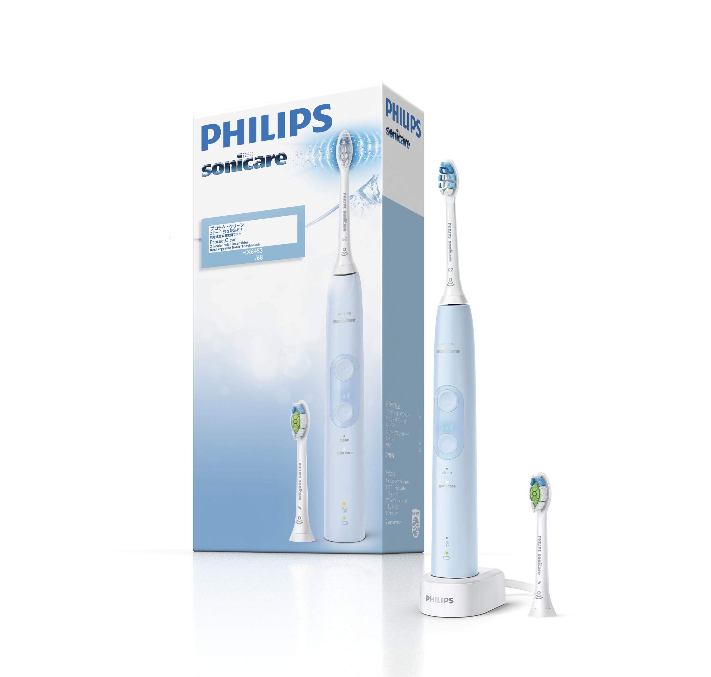 

Philips Sonicare ProtectClean Plus Electric Toothbrush Light Blue HX6453/68