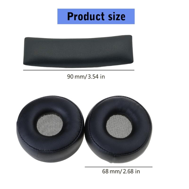 Replacement Earphones Earpads Headband for WH-H800 Headphones Ear Cushions Headsets Earcups Optional Color