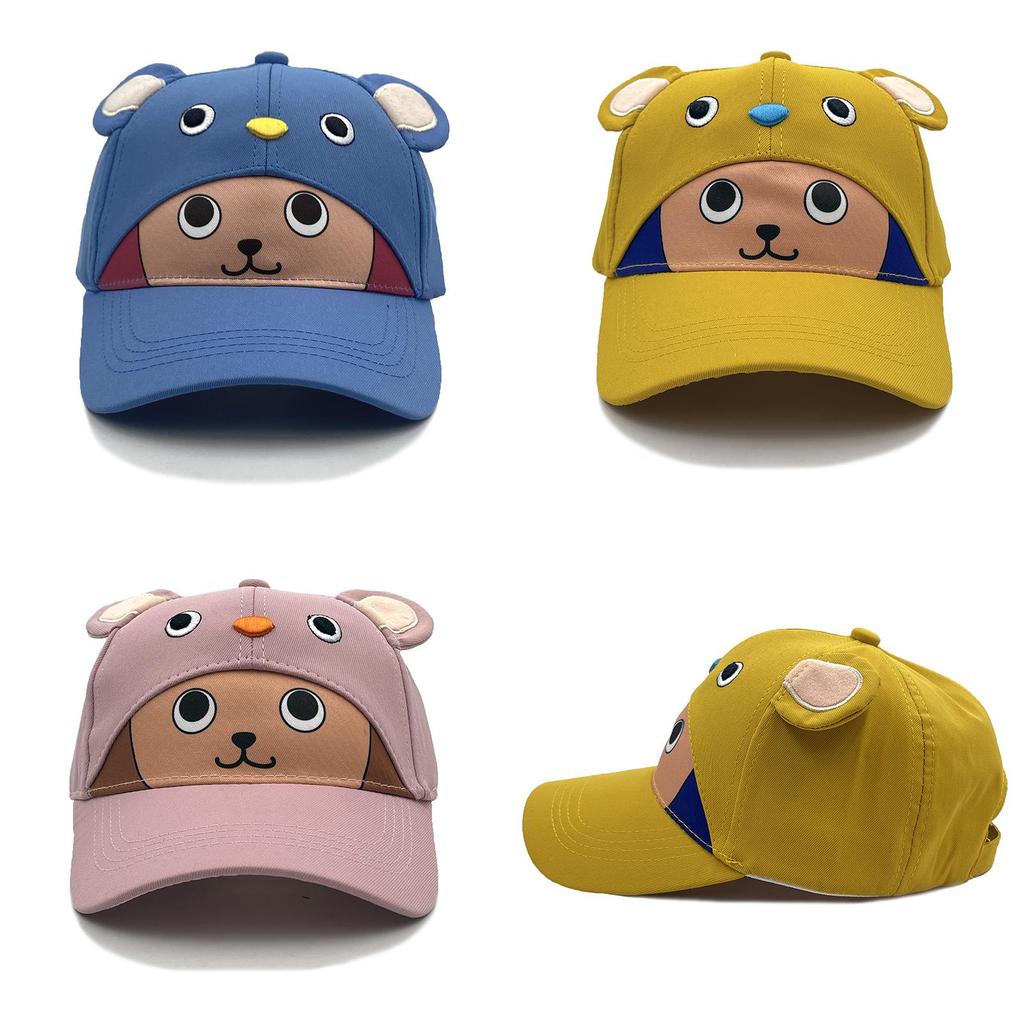 One Piece Tony Tony Chopper Cartoon Kids Baseball Cap With Curved Brim For Summer Outdoor Play