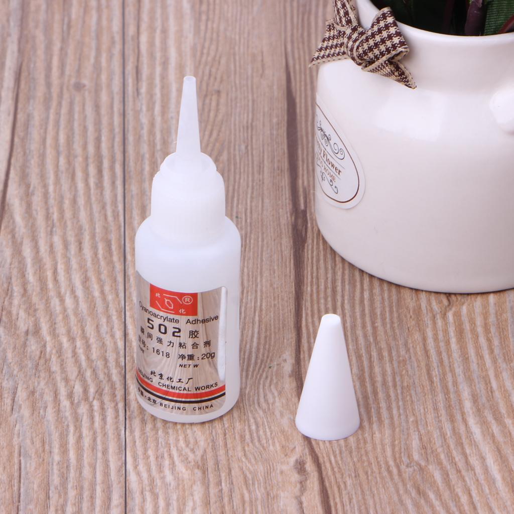 Instantly Strong Adhesive Fast Curing 502 Super Glue High Viscosity Glue for Bonding Most Metals, Plastics and Rubbers