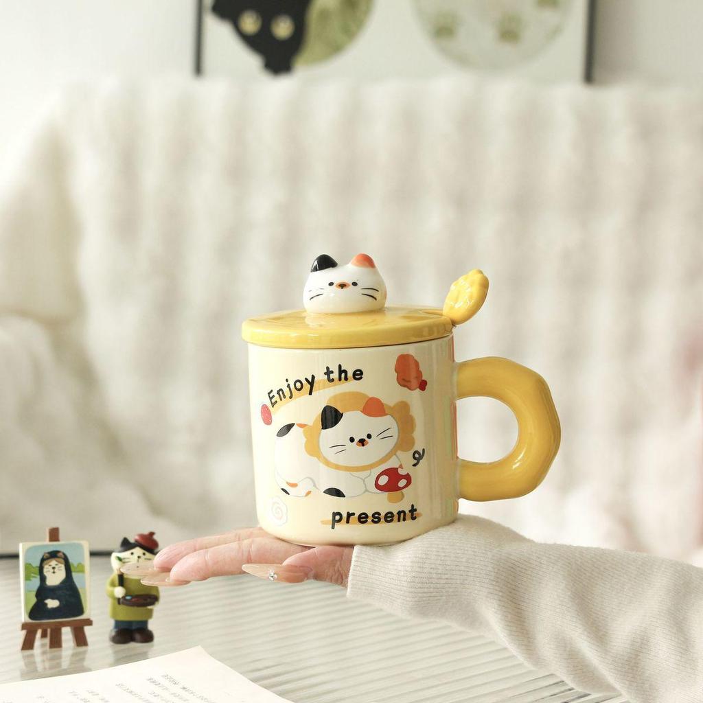 High-Value Ceramic Mug: Cute, Practical Birthday Gift for Boyfriend, Girlfriend, or Sisters