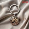 Alloy Horse Head Keychain Featuring Elegant Detailing Ideal for Equestrian Enthusiasts Stylish Decoration