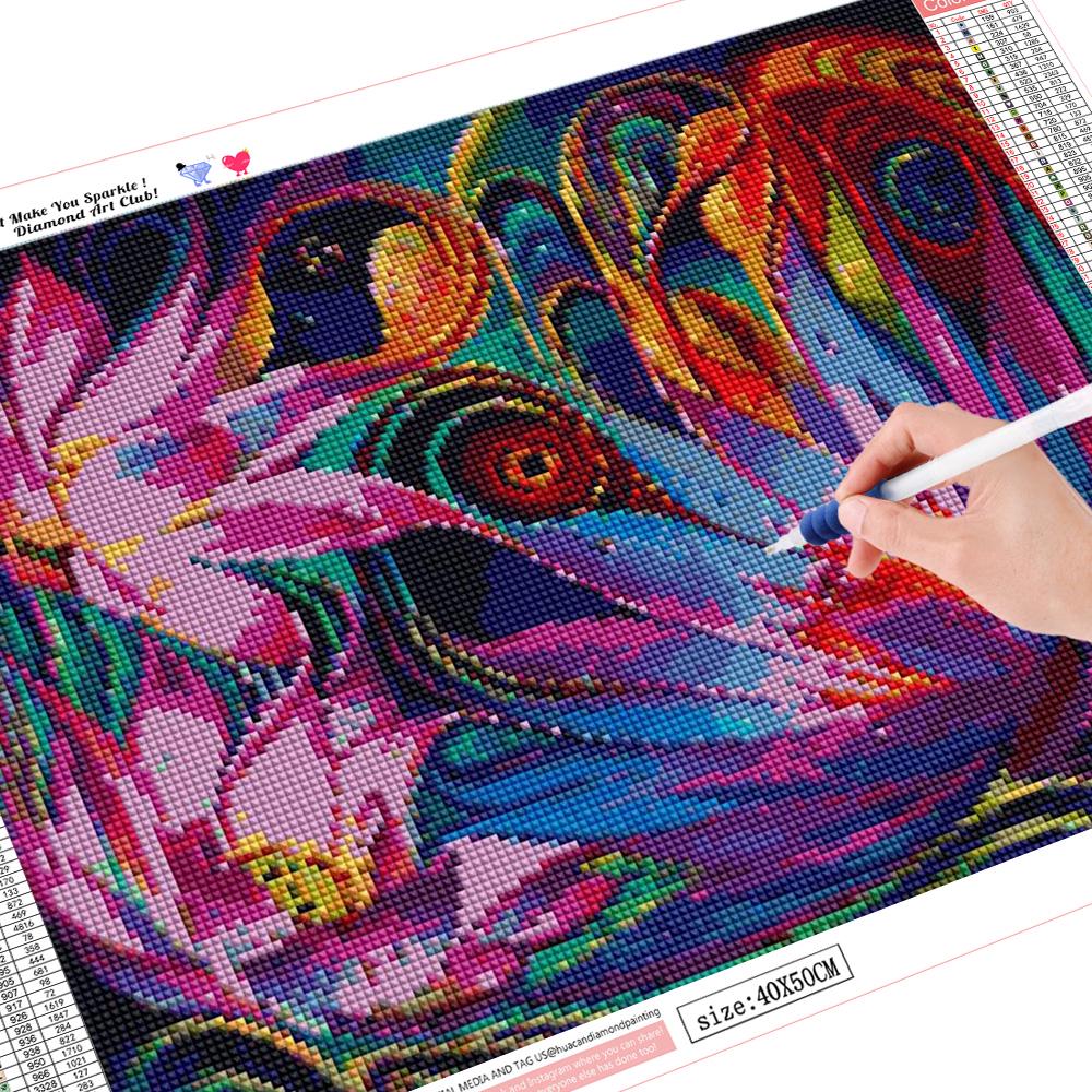 

Полный квадратный алмаз 5D DIY Алмазная картина Цветы 3D Вышивка Крестом Мозаика Декор 20*30 cm