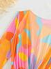 2025 Women's Cross-Border Long Sleeve Mesh Cover-Up Bikini Set: One-Piece Swimwear & Three-Piece Swimsuit.
