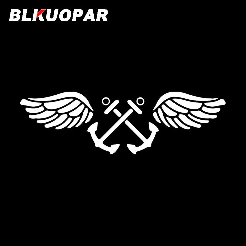 BLKUOPAR Aviation Boatswain's Mate Car Sticker Personality Waterproof Scratch-proof Vinyl Decal Bumper Caravan SUV Decoration