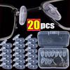 20pcs Anti-slip Nose Pad Eyeglasses Nose Pads with Screwdriver Soft Silicone Air Chamber Glasses Replacement DIY Repair Tools