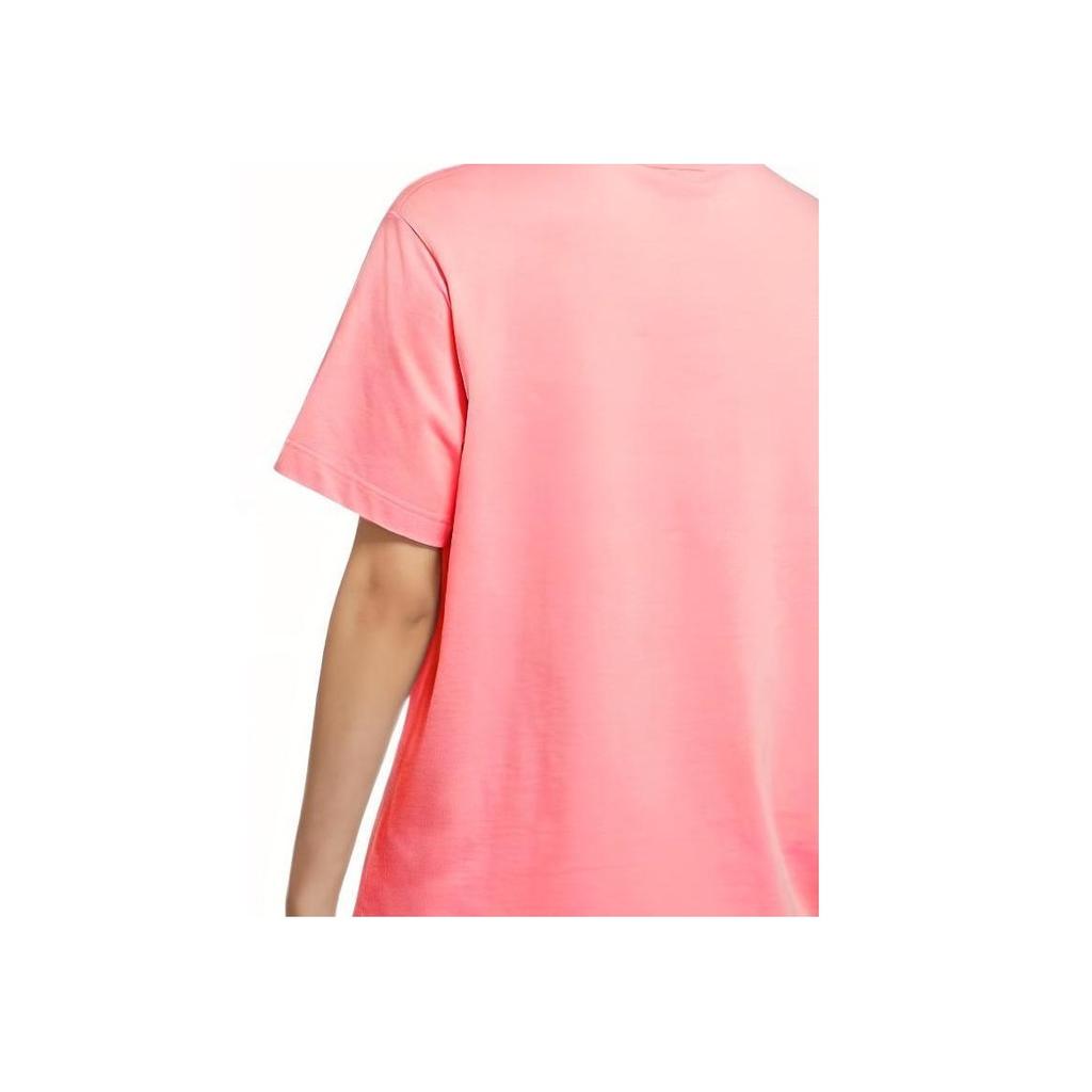 New Nike Drop Shoulder Sleeve T Shirt Women's Pink DH4256-631