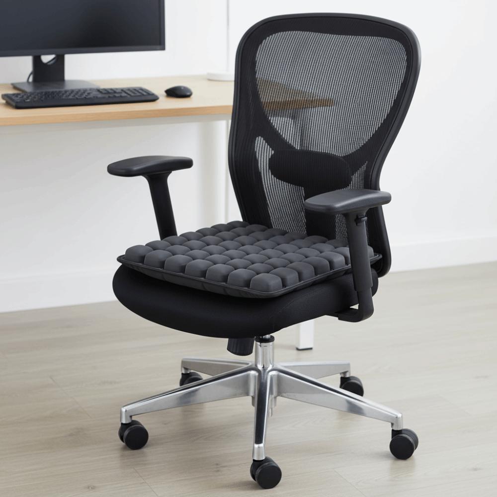 3D Air Cell Seat Cushion Square Breathable Ergonomic Chair Cushion Anti-bedsore High Rebound Chair Pad For Long Sitting