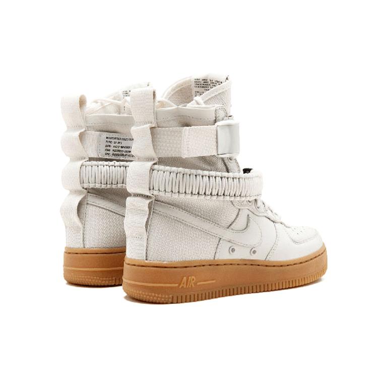 New Nike Sf Air Force 1 High Light Bone Women's 857872-004