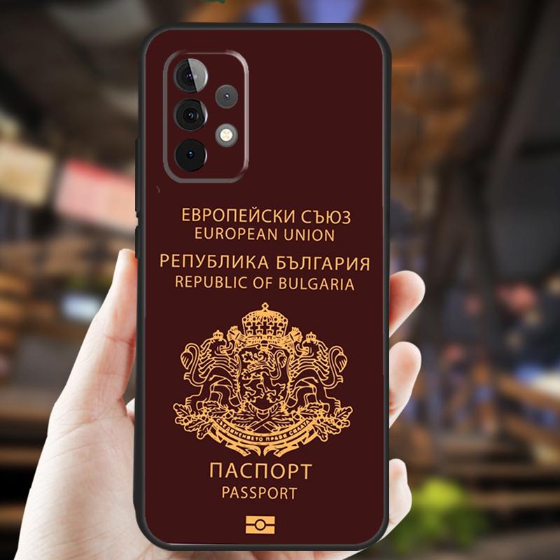 

Bulgaria Passport Flag Map Case For Samsung Galaxy A26 A54 A14 A36 A16 A33 A56 A15 A55 A53 A35 A22 A32 A52 A34 A05 A06 Samsung A14
