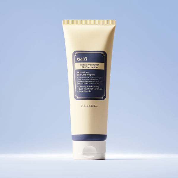 Dear, Klairs Supple Preparation All-Over Lotion 250ml Daily Face And Body Moisturizer, For Sensitive Skin, Essential Oil Free