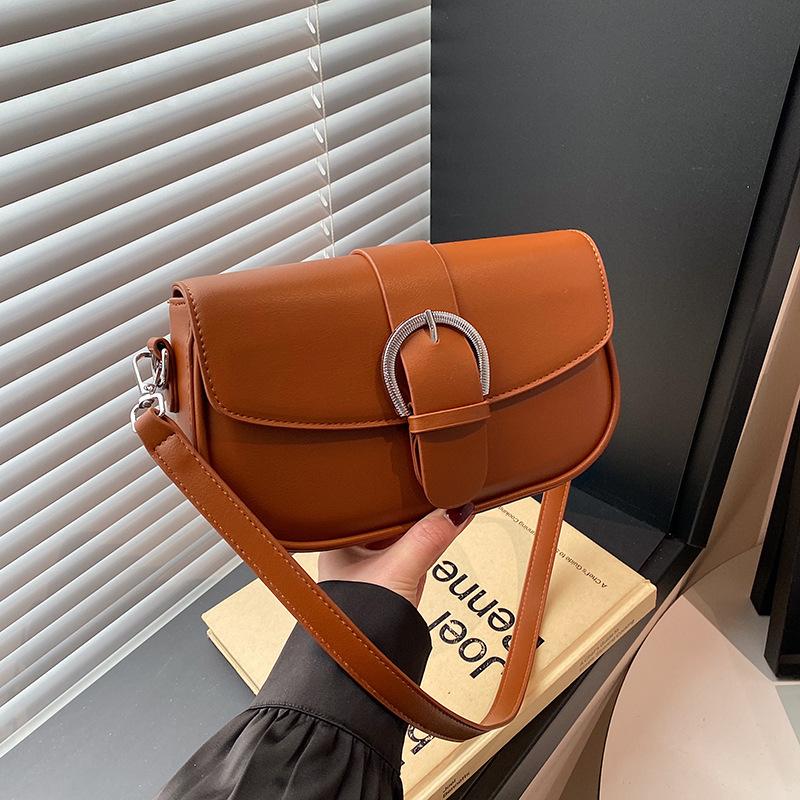 Summer New Niche Fashion Popular Versatile Pin Buckle Small Square Bag Single Shoulder Oblique Span Women's Bag