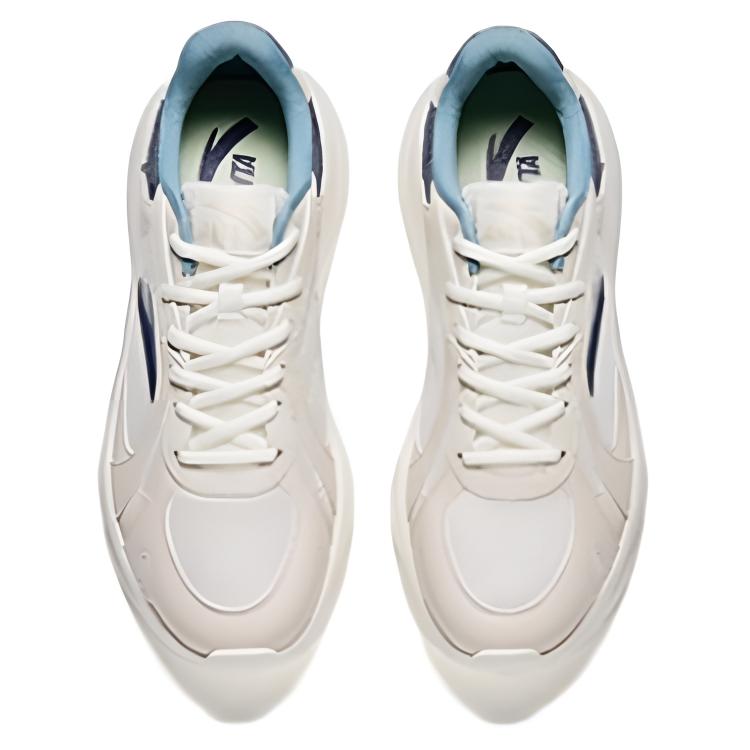 Anta Unrestrained Series Comfortable Versatile Lightweight Durable Low-Top Casual Shoes Men sneaker Light-Gray 912538829-2