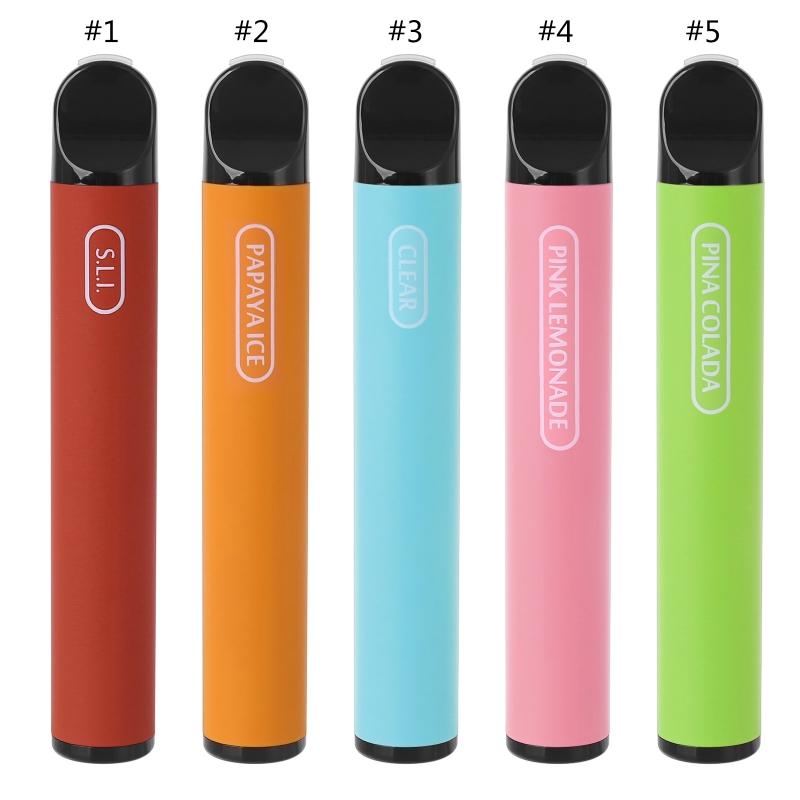Buy Mini Fruits Flavor 600 Puffs Disposable Vapor Hookah Electronic Shisha Stick Pen Safe