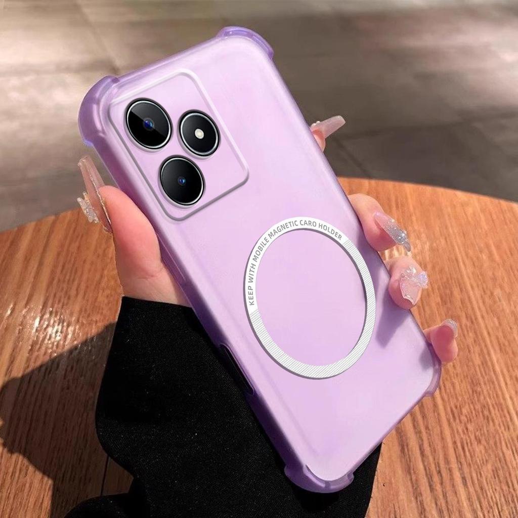 Soft Matte Candy Casing for realme C53 C51 Note 50 4G Aesthetic Translucent Drop Protection Case