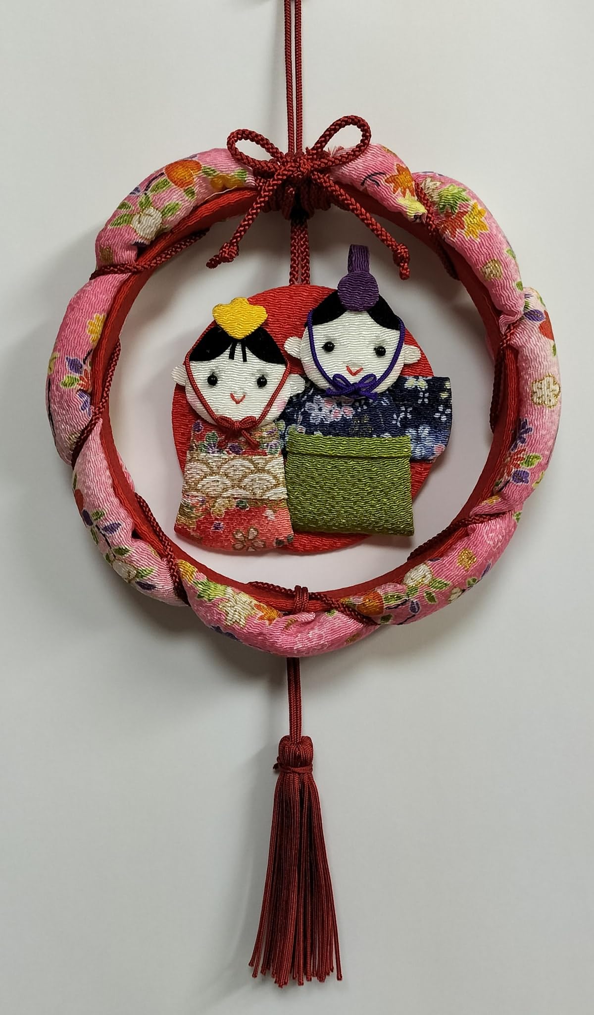 

Chirimen Craft Friendship Festival Pukupuku Wreath Kit Doll s
