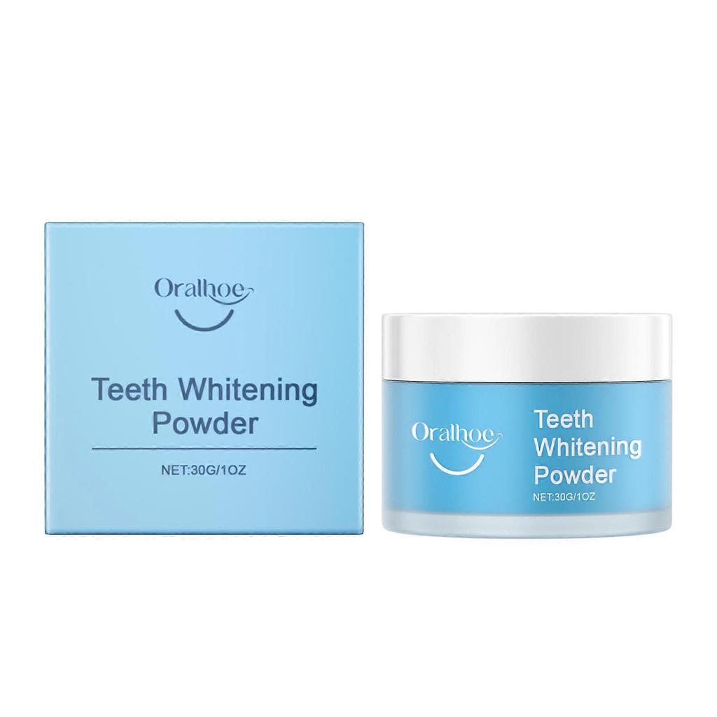 Oralhoe Tooth Powder Oral Care Cleansing Removes Stains, Lasting Fresh Breath, Cleans Odors, Whitens Teeth