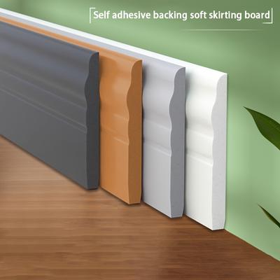 3M/Role NBR Okrajová Linie Samolepka na Zeď Samolepicí Pasová Linie Soklová Lišta pro Domácí Dekoraci Proti Kolizi