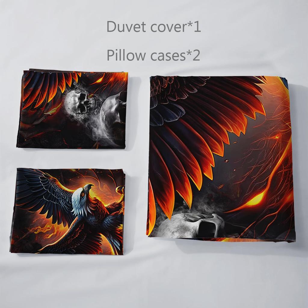 Three-Piece Quilt Cover 3D Digital Printing Bedding Set Bed Cover