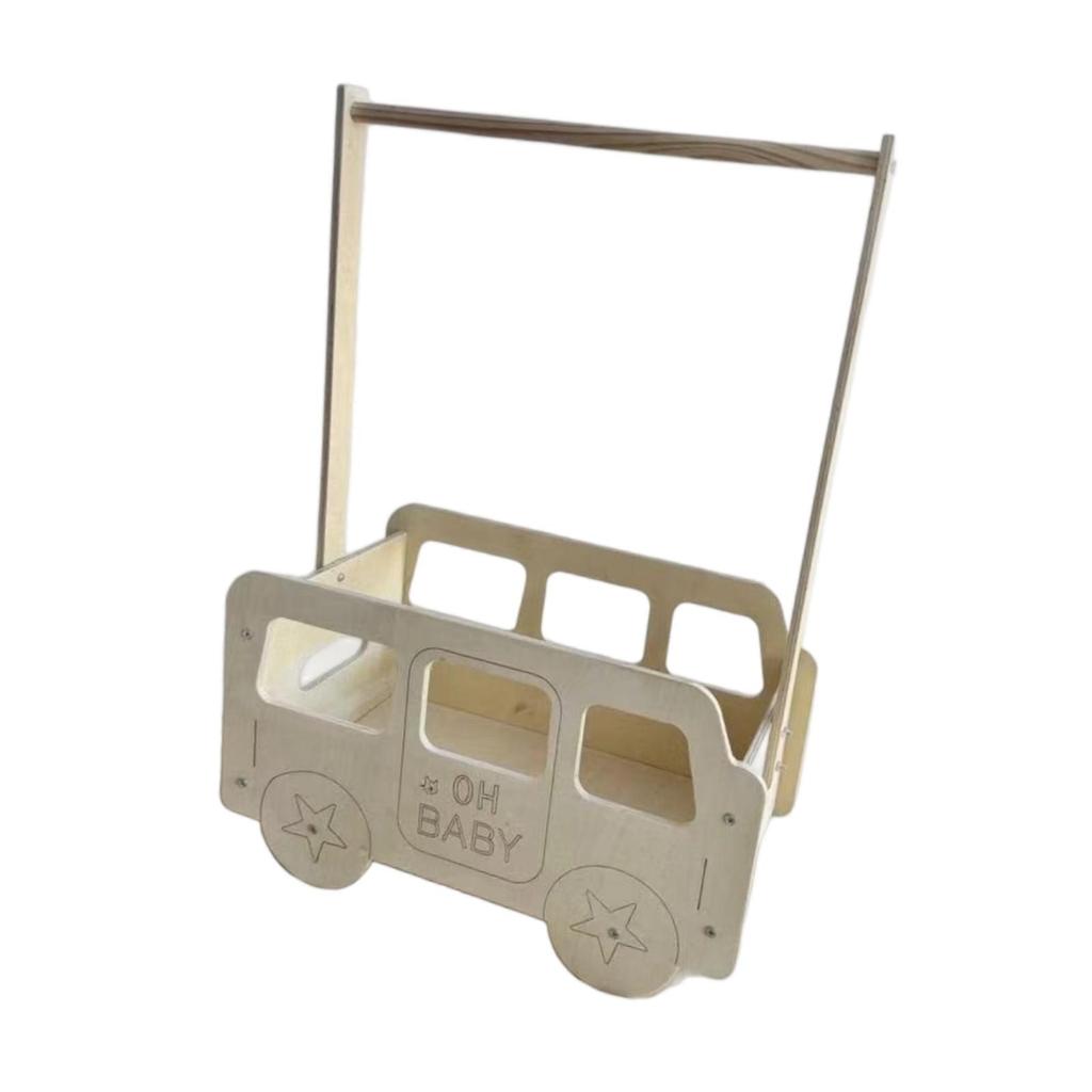 Pet Clothing Rack Pets Toy Storage Basket Stable Multifunctional Freestanding Dog Wardrobe