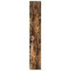 Bathroom Cabinet Smoked Oak 30x30x183.5 Cm Engineered Wood