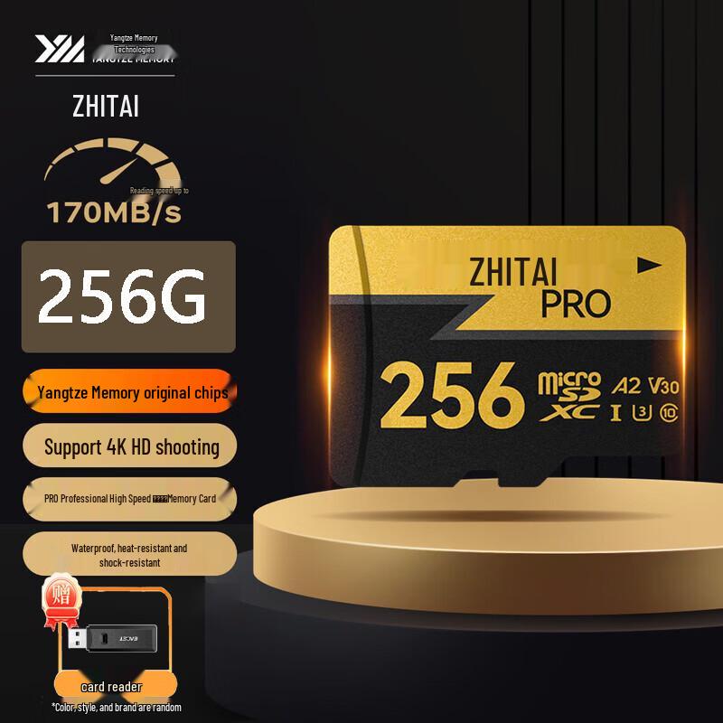 ZhiTai PRO MicroSD Memory Card (U3 V30 A2)
