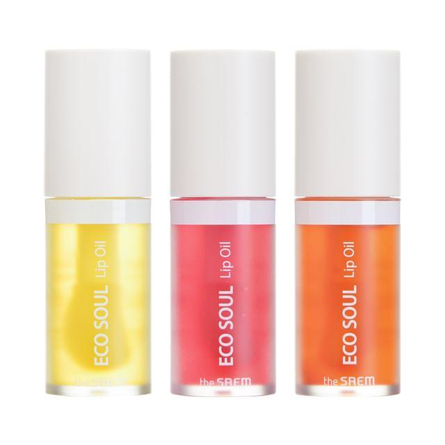 The Saem - Eco Soul Lip Oil - 3 Types #03 Grapefruit
