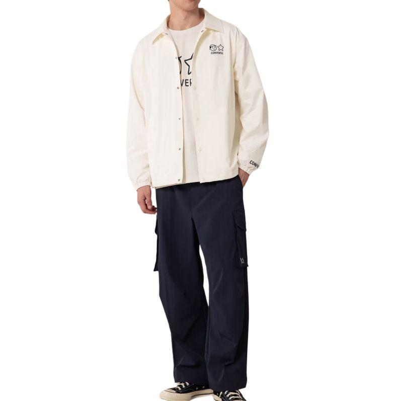 Converse Jackets Unisex White Lapel Moderate Other UCH890-W70