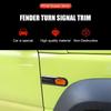 Car Fender Turn Signal Light Lamp Decoration Protective Cover For Suzuki Jimny 2019 Up Car Exterior Accessories