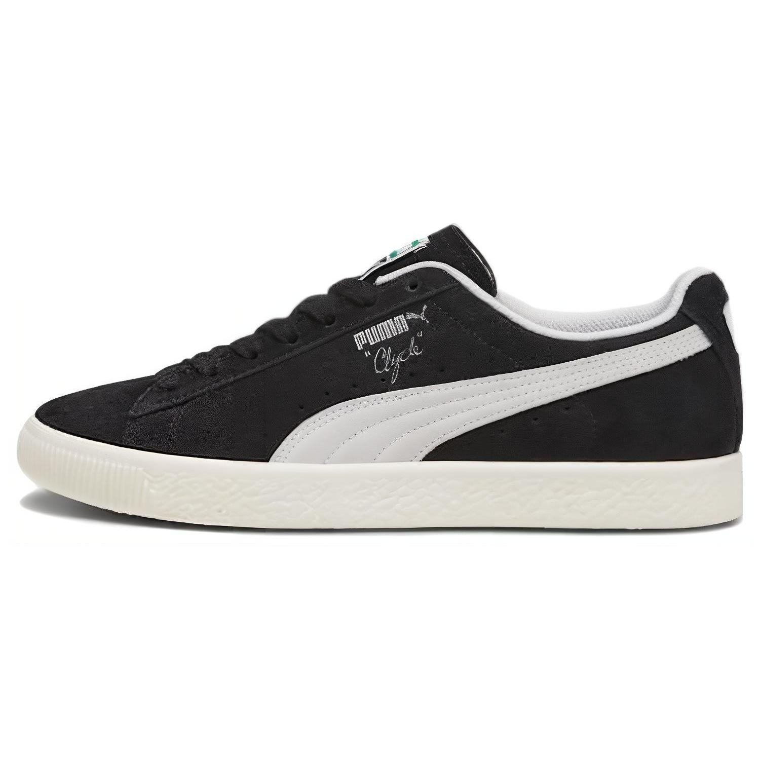 PUMA Clyde  Hairy Suede - Black  Men s 393115-02 EU 36