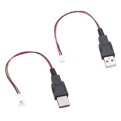 Tragbares USB zu XH2.54 2P Kabel für effiziente Strom- und Signalverbindung in elektronischen Anwendungen Elektronisches Projektkabel