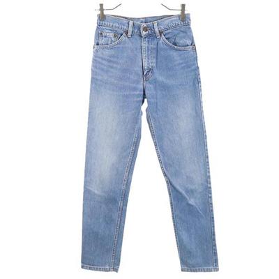 Pantalon en denim droit années 80 W28 jeans Femme Occasion