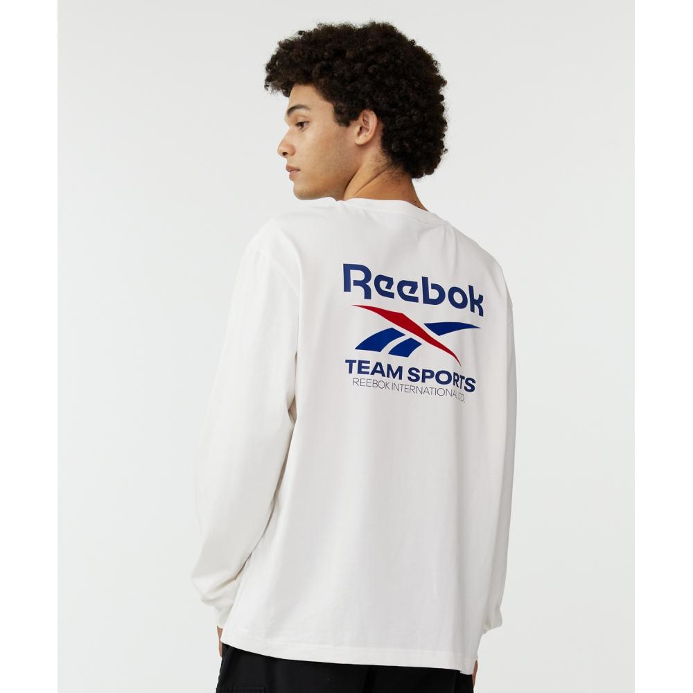 

REEBOK Vector Team Sports с длинным рукавом Off White
