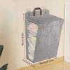 Household Portable Foldable Laundry Basket Multi-functional Home Storage Wall Hanging Laundry Basket Sundries Storage Tools