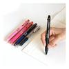 uni-ball Jetstream 3-Color Ballpoint Pen, 0.38mm, Transparent Black, Smooth Writing, SXE340038PT24