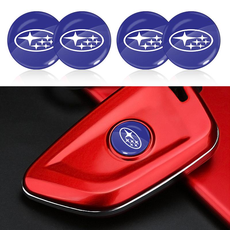 For Subaru Forester impreza Outback Legacy Tribecacar 15mm Car keychain sticker door keychain sticker central control sticker Z7
