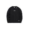 Li Ning Sports Fashion Series Fleece Loose Pullover Sweatshirt Men sweatshirt New-Standard-Black AWDQ801-6