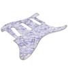 Guitar Pickguard Replacement Aluminum Foil Shielding PVC Scratch Protection Guitar Guard Plate