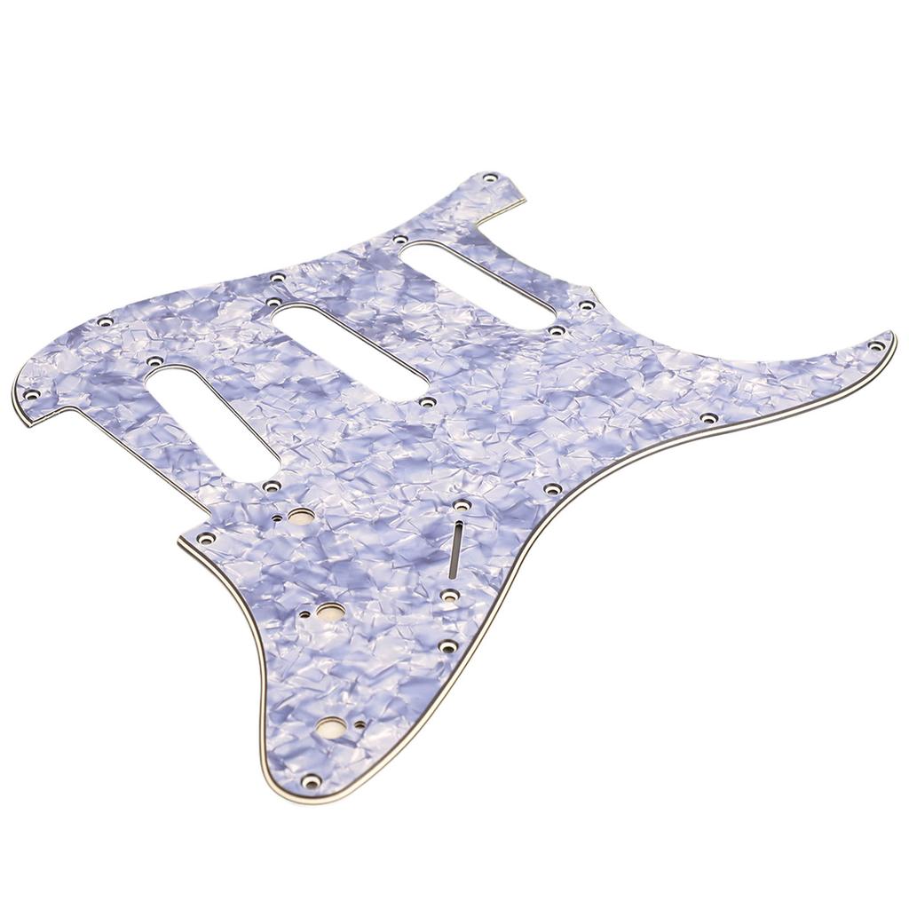 Guitar Pickguard Replacement Aluminum Foil Shielding PVC Scratch Protection Guitar Guard Plate