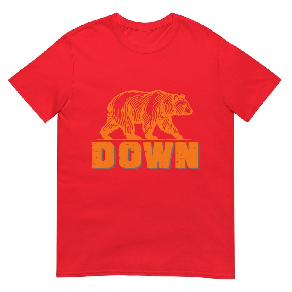 Bear Down Unisex Kids Boys Girls Youth Unisex Teen TShirt S