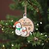 Xmas Countdown Sign Wooden Days Until Christmas Ornament Rustic Hanging Advent Calendar for Mantel Christmas Tree Decoration