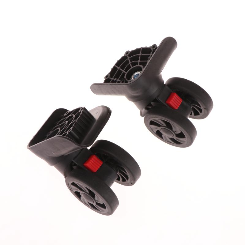 1/2 Pary Kółka do Walizki Bagażowej Zestaw Naprawczy do Walizki Odporne na Zużycie Obrotowe o 360 Stopni Wymienne Odpinane