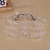 3/6/12Pcs Glasses Storage Rack Wall-Mounted Sunglasses Storage Rack Eyeglasses Holder Transparent Wall Home Glasses Holder
