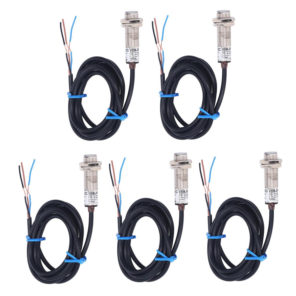 5Pcs Inductive Proximity Sensor Switch NPN 5?30VDC Magnetic Hall Detector Electronic Component