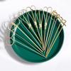 Decoration Kitchen & Bar Cocktail Decoration Bamboo Stick Fruit Stick Art Flower Stick Toothpick