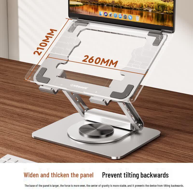 Jichuan 360° Rotating Laptop Stand with USB 3.0 Hub