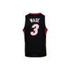 Mitchell Ness "NBA Miami Heat 2012 Dwyane Wade" road finals jersey AJY44945-MHE12DWABLCK