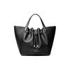 Geantă Tote Minimalistă Clasic din Piele Phoebe Femei Genți Tote Negru 30H1G8PT3L-001